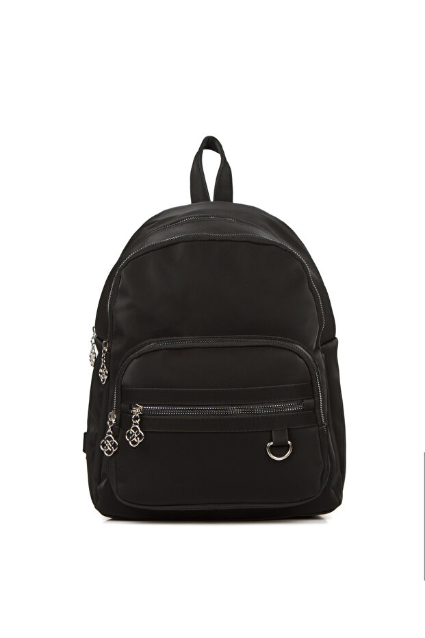 Rucsac de damă din piele satinată - 2