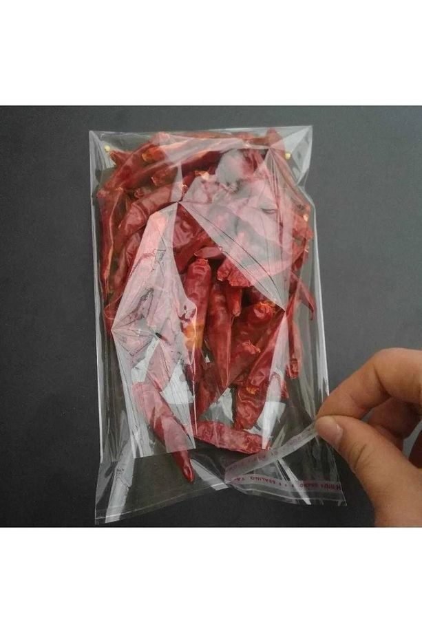 Şeffaf Bantlı (10x15 Cm) Parlak Jelatin Poşet (1.000 Adet) - Şeffaf Hediye Poşeti - 2
