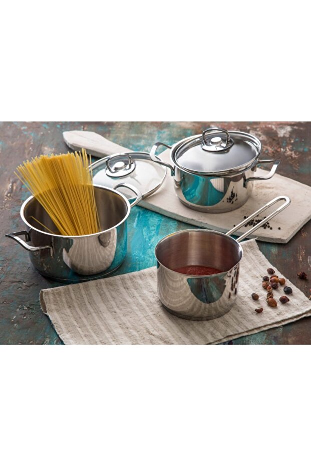 Yonca 5 Parça Tencere Seti - 2