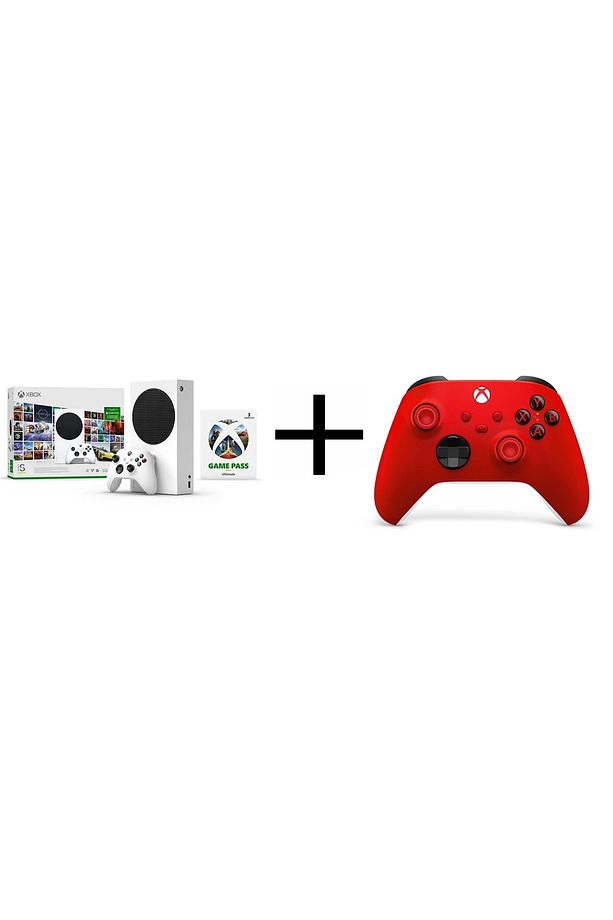 Xbox Series S 512GB +3 Ay Gamepass Hediyeli + xbox 9. nesil gamepad konsol seti - 1