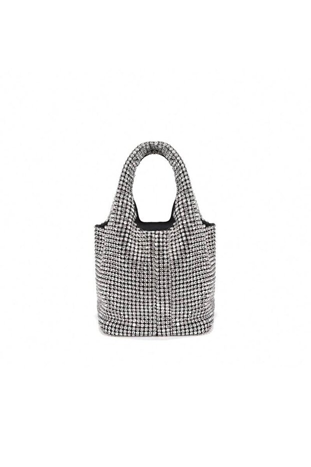 Parlak Taşlı Lüks Çanta - 3