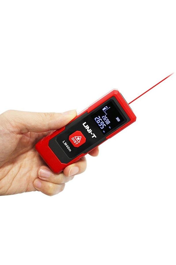 Uni-t Lm 40m 40 Metre Lazermetre Mesafe Ölçer Lazer Metre - 4
