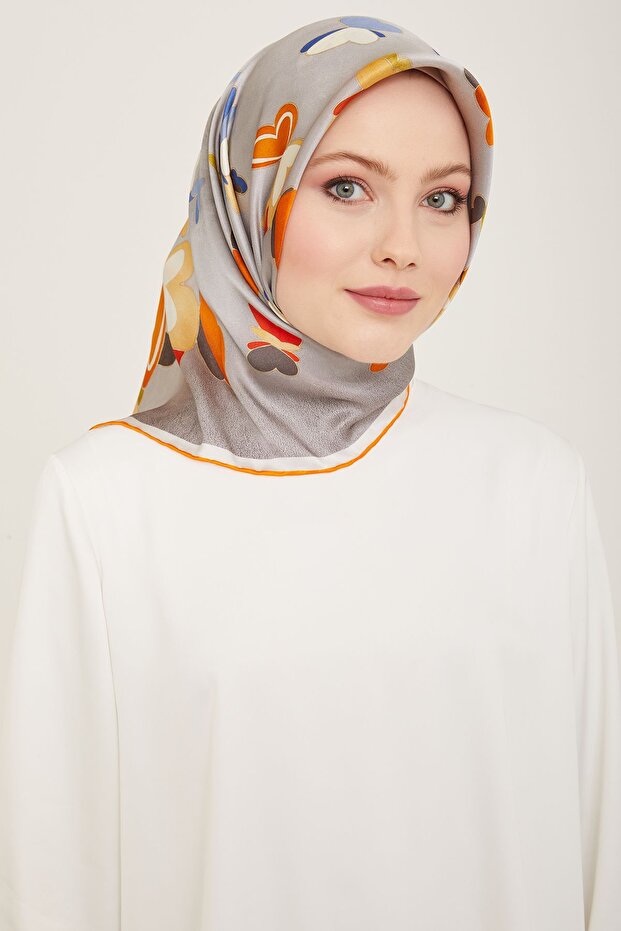 ARMINE SILK SCARF 9146D (TWILL)