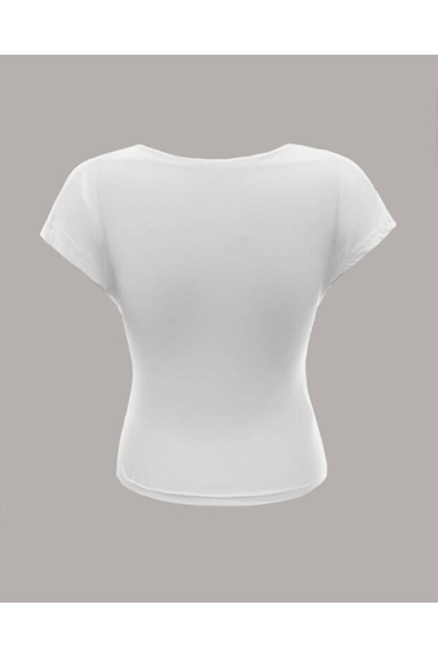 بلوزة المحاصيل عارية الذراعين - 3