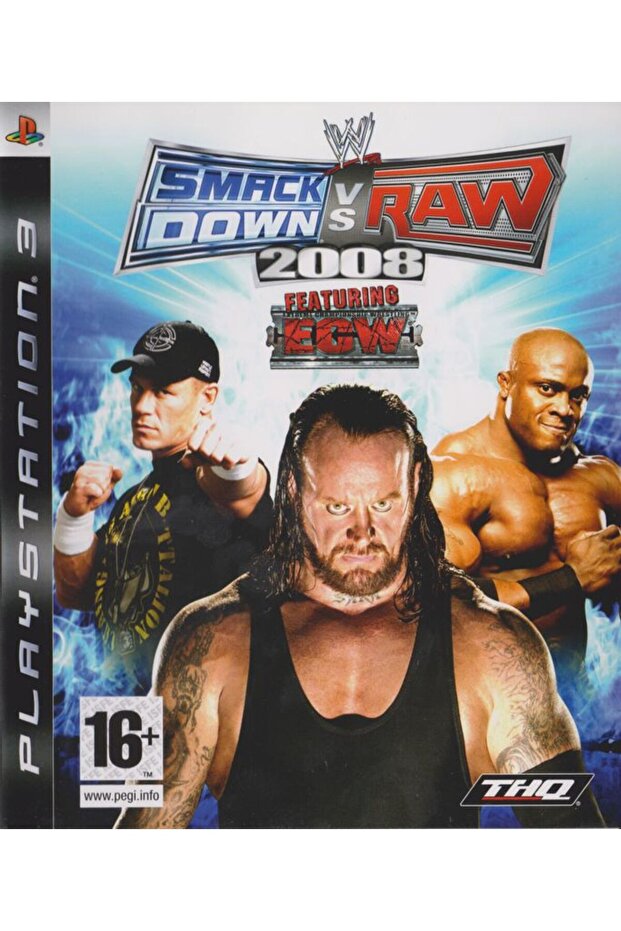 PS3 - SmackDown vs Raw. 2008 Oyun - 1