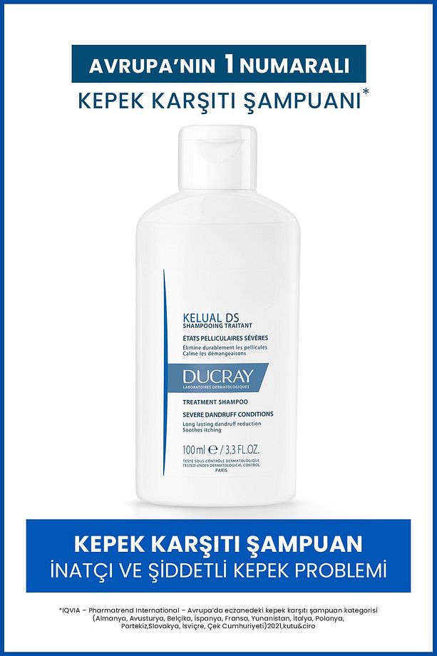 Kelual DS İnatçı ve Şiddetli Kepek Karşıtı Şampuan 100 ml - 1