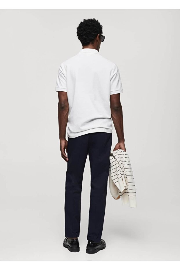 %100 pamuklu pike polo - 4