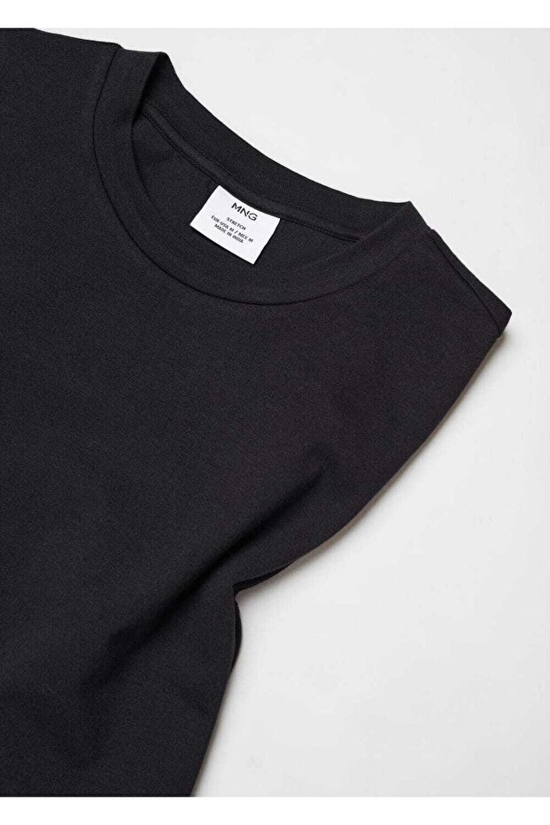 Pamuklu Streç Tişört - 6