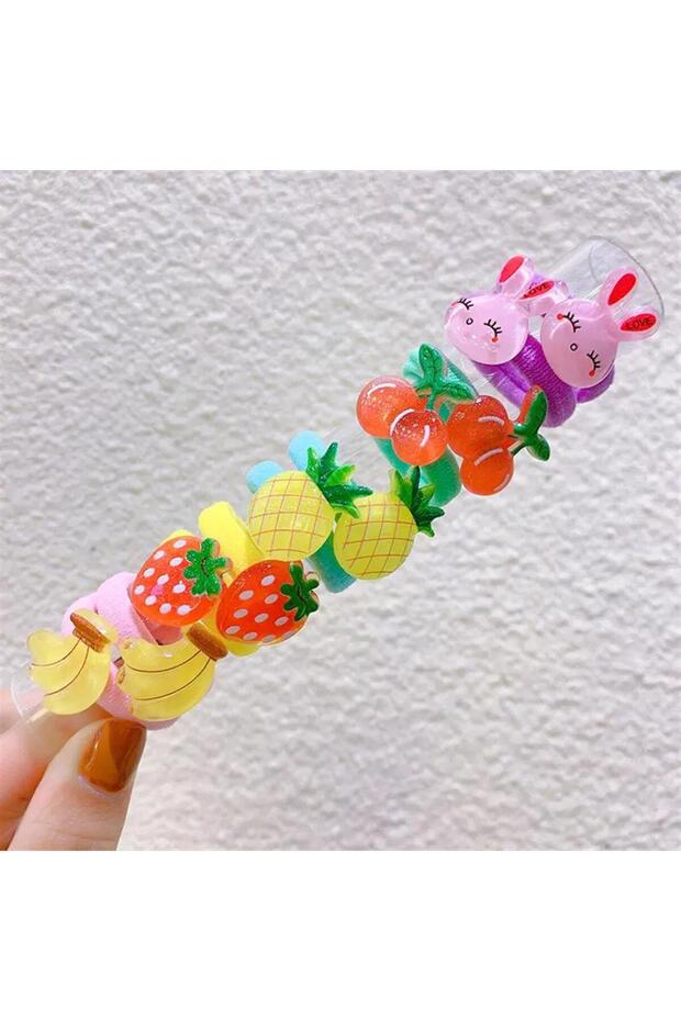 So-much Baby Girl 10-Piece Fruity Rubber Buckle Set-8