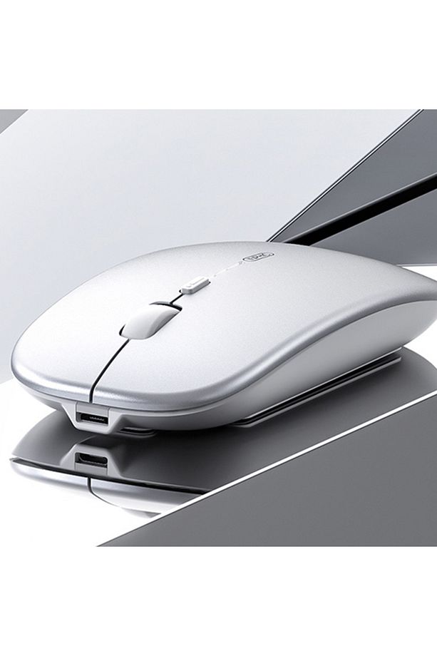 İNPHİC M1P Kablosuz Fare, Şarj Edilebilir Sessiz Kullanım Ultra İnce 2.4G USB Mouse - 4