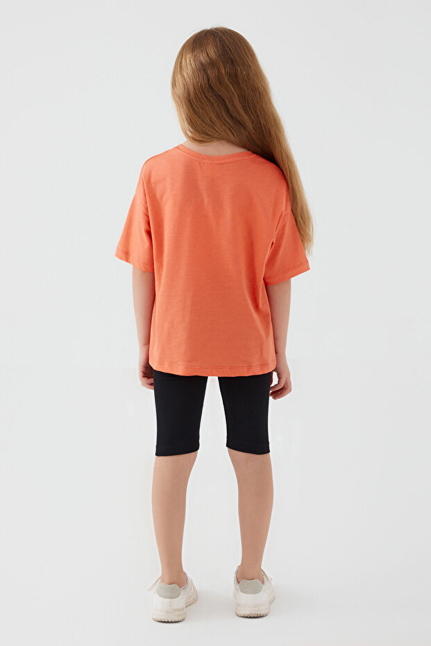 Narandžasti Rolypoly Active Mood set bermuda za devojčice - 5