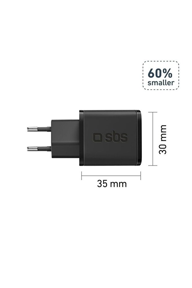 GaN Duvar Şarjı 1x Type-C 30W - 2
