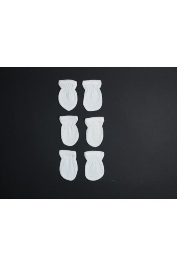 3 Çift Bebek Eldiveni - 1