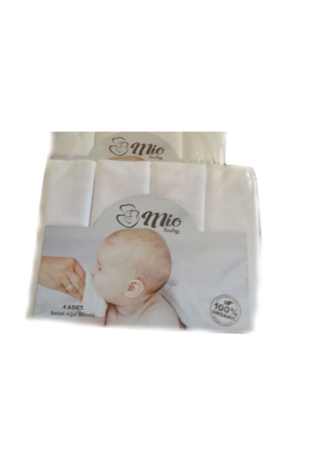 Baby Mouth Wipes 100% Organic 4 Pack (Pink)