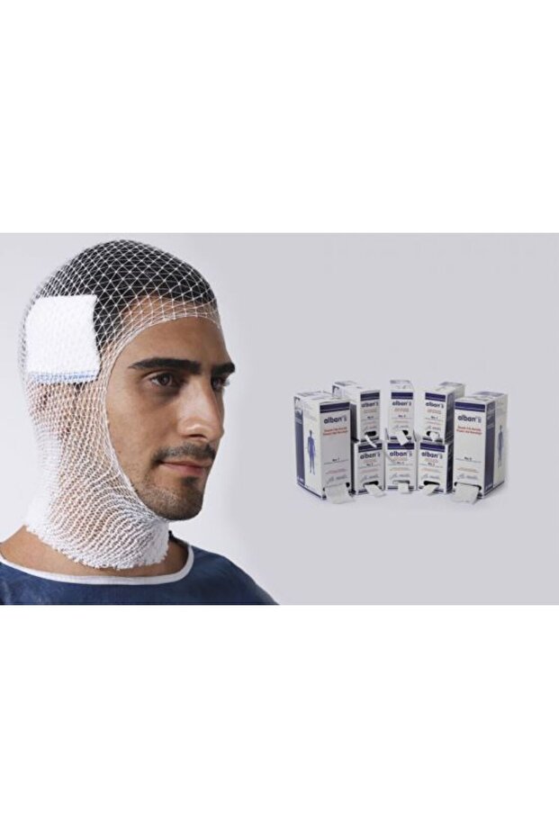 Alban Net Elastik File Bandaj 5 Nolu - 2