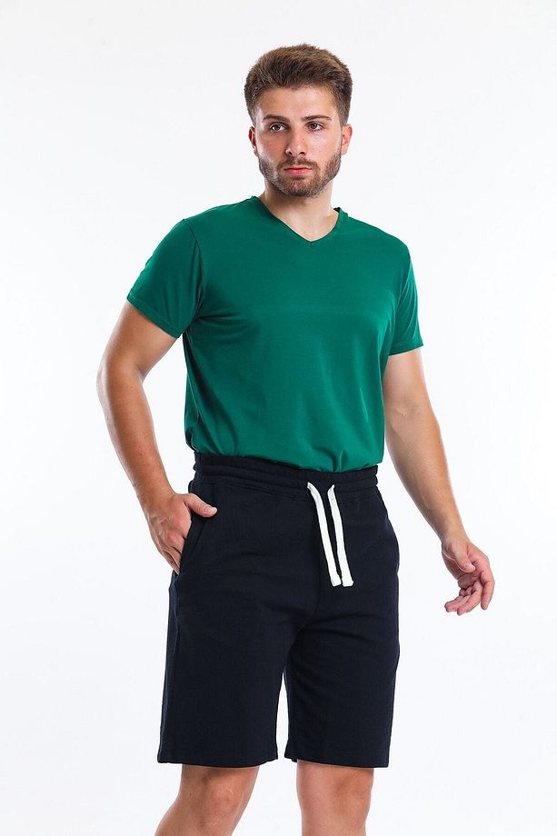 Men Sw Short Erkek Siyah Şort 22630-02 - 4