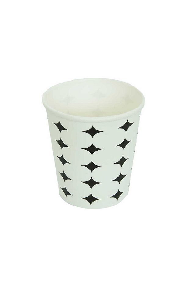 Karton Bardak 7 Oz Kullan At Çay Kahve Sıcak Kağıt Otomat Bardağı 50 Li 1 Paket - 1