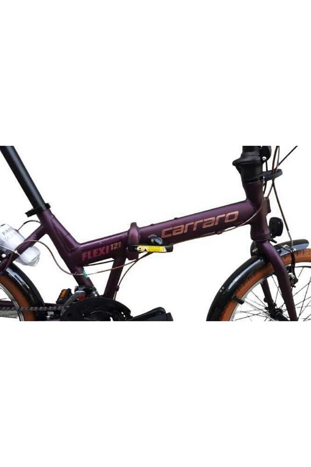 2022 Flexi 121 V-fren 35 Cm Katlanır Bisiklet Viola Bakır - 2