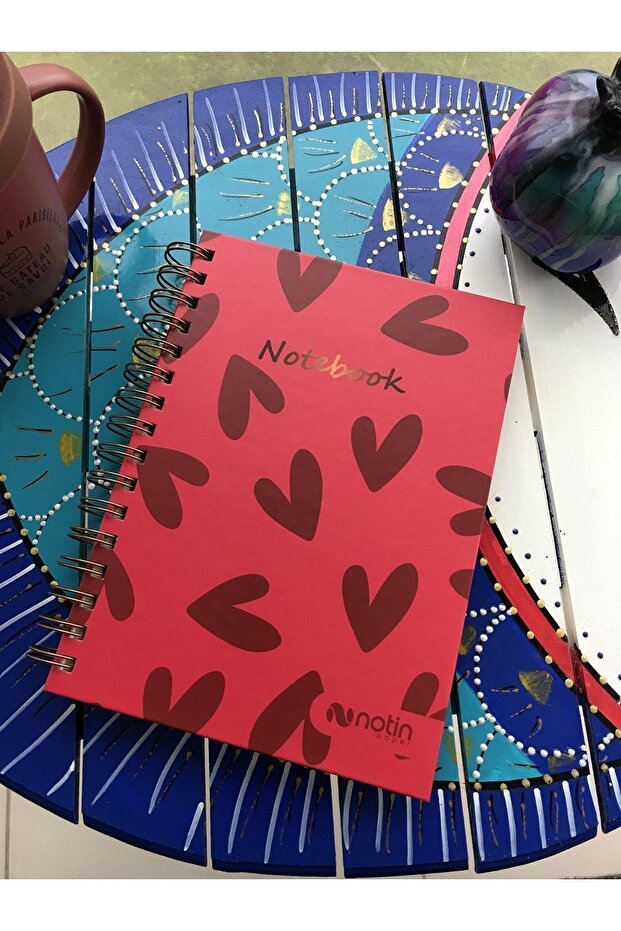 notin paper A5 Kareli 15x21 Spiralli Sert Kapak 112 Yaprak Defter