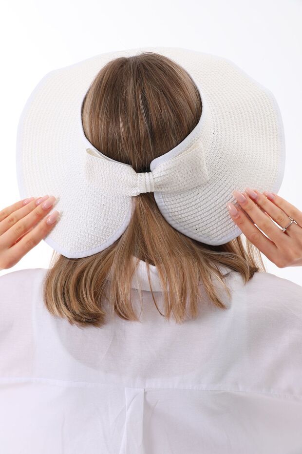 Straw Bow Hat - 4