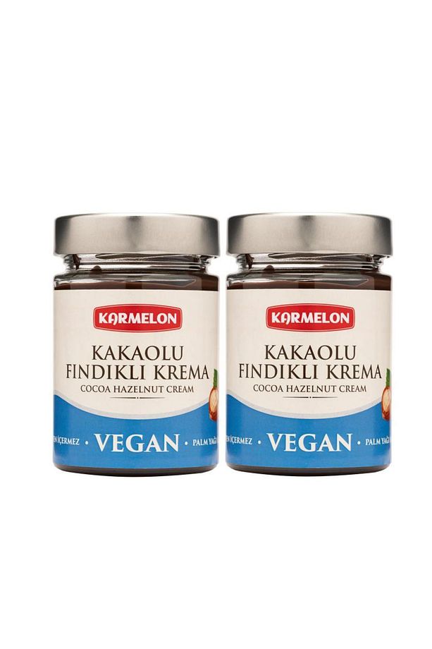 Vegan Kakaolu Fındıklı Krema 330 g X 2 adet - 1