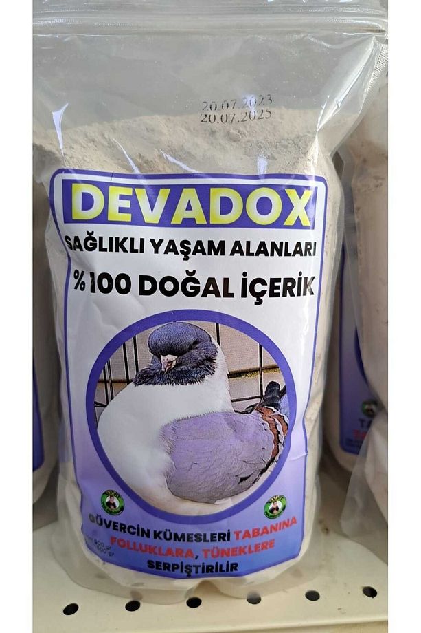 Devadox Biteson - Güvercinler Için Doğal Bit Pire Tozu 500 Gr - 1