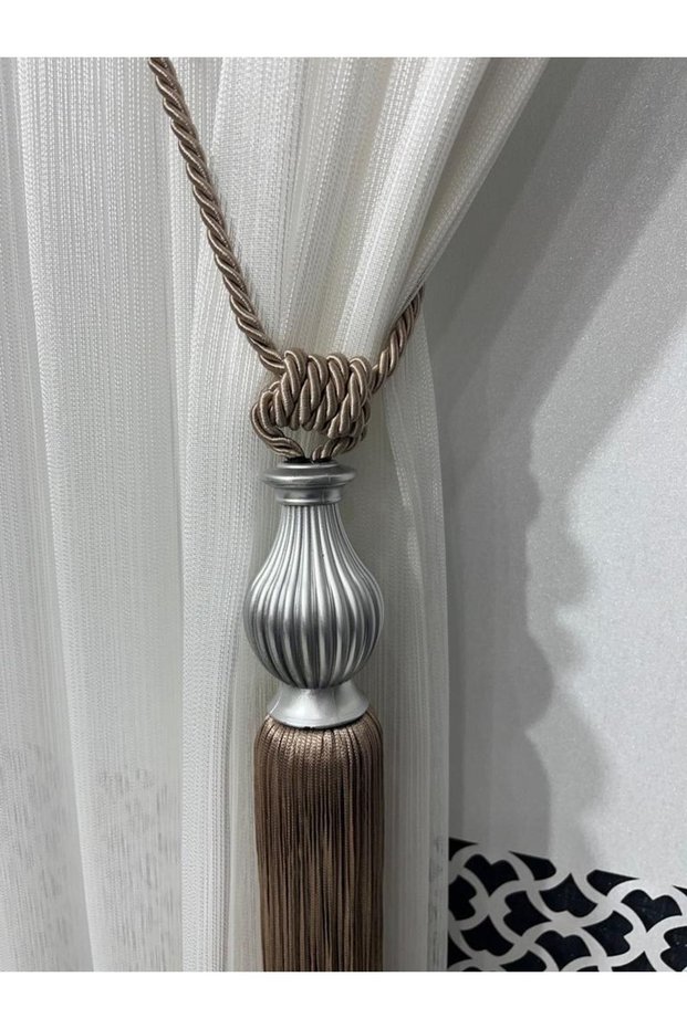 Luxury Background or Tulle Curtain Binding Apparatus Cornişe Takmatik Single Piece