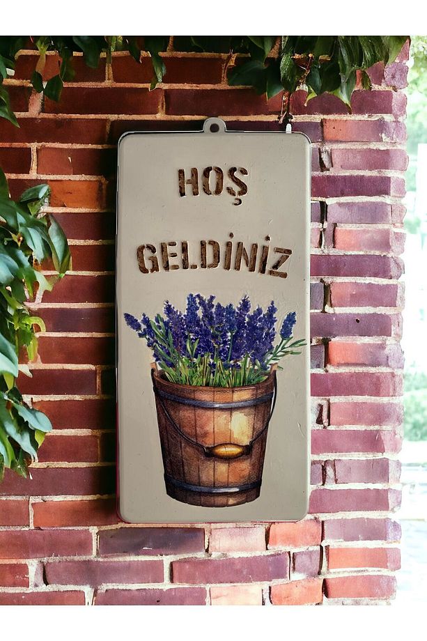 Kapı Numarası El Yapımı Özel Üretim Kapı Süsü İsteğe Özel Numara - 5