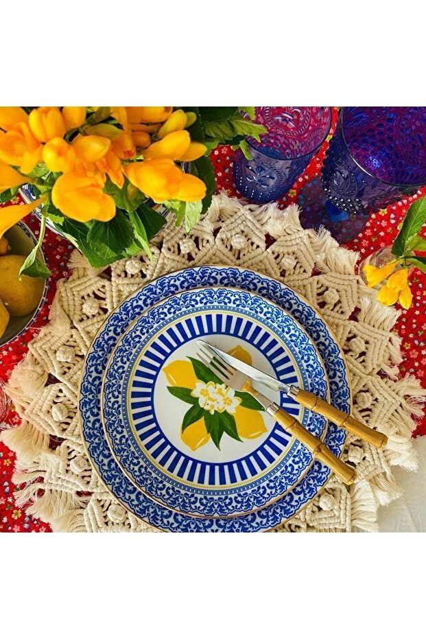 Blue Blanc Limon Tabak 23 Cm - 2