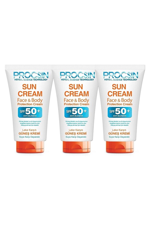 عامل حماية من الشمس SPF50+ - عبوة عرض 3 × 50 مل - 1