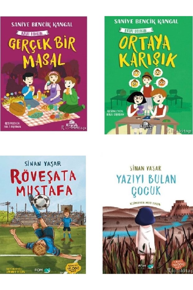 Gerçek Bir Masal - Ortaya Karışık - Röveşata Mustafa - Yazıyı Bulan Çocuk - Saniye Bencik Kangal - Sinan Yaşar