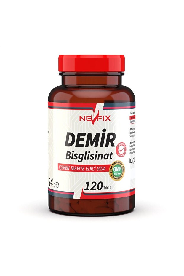 Nevfix Demir 120 Tablet Bisglisinat - 1