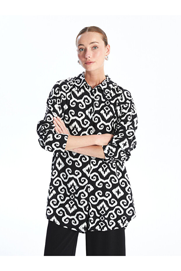 LCW Patterned Women's Shirt Tunic