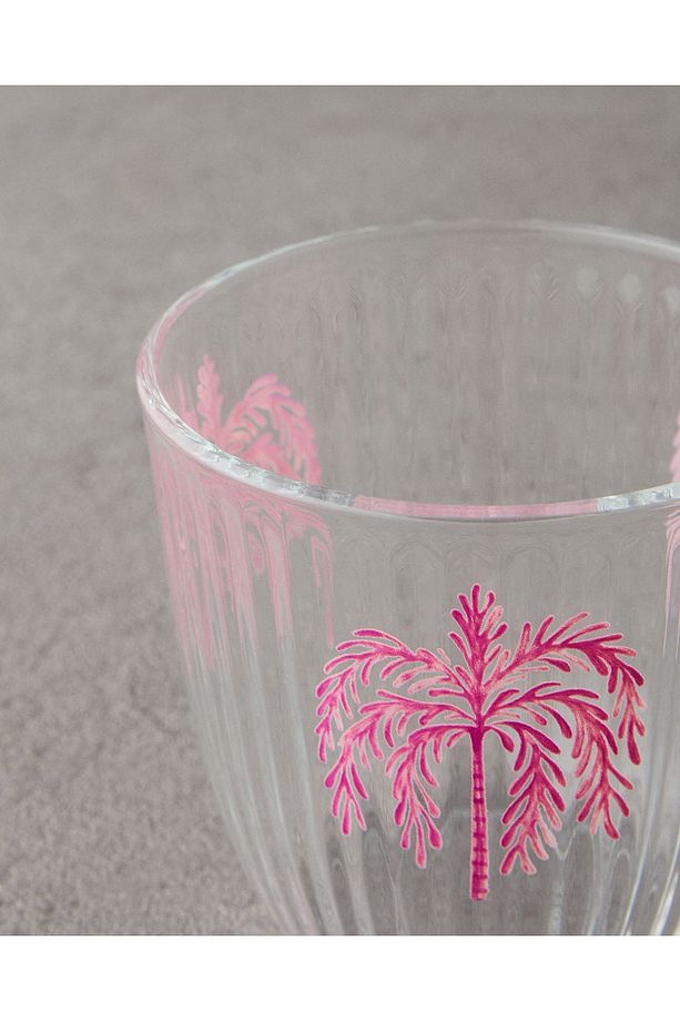 Carnival Tree Cam 2'li Bardak 290 ml Pembe - 3