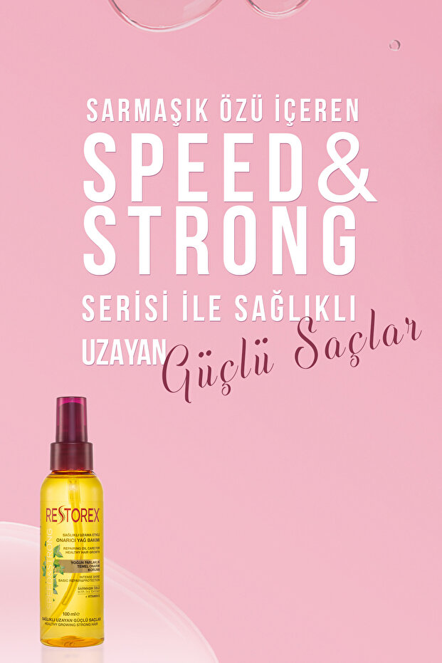 Speed&strong Onarıcı Yağ Bakımı 100ml - 3