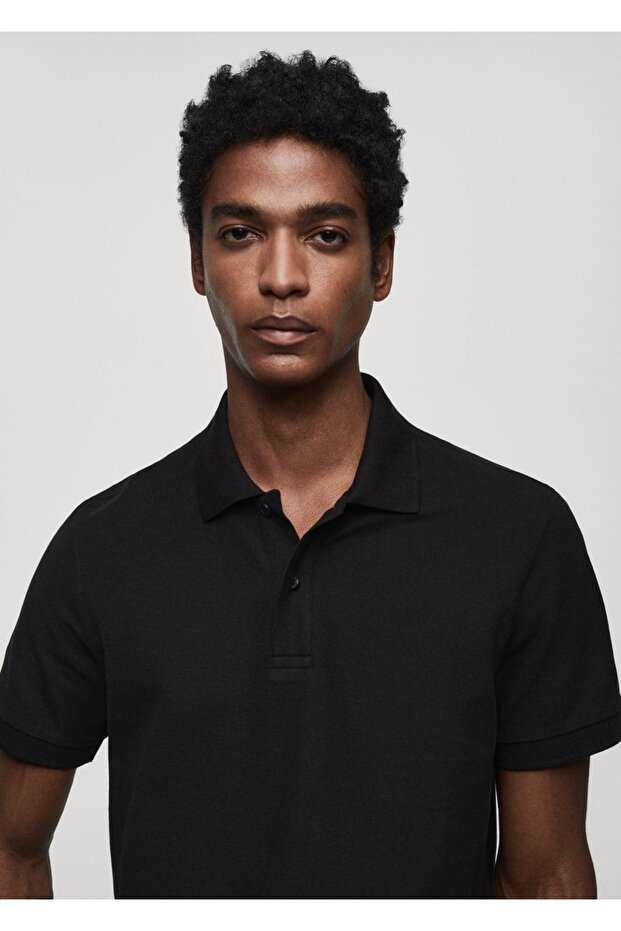 %100 pamuklu pike polo - 5