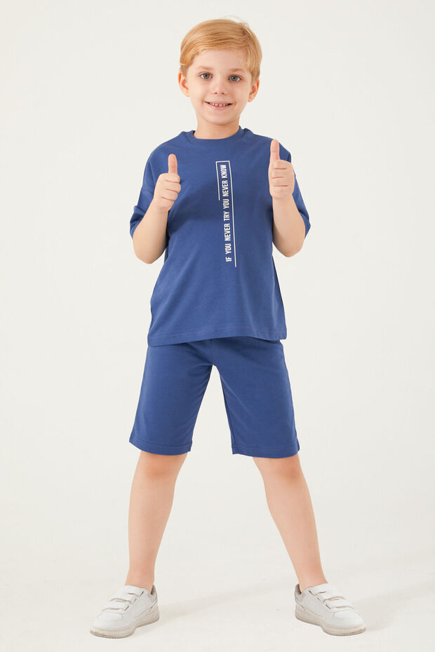 Rolypoly Boy Bermuda Suit - You Never Know Purple
