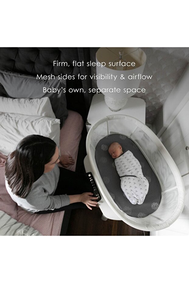 Mamaroo Sleep Bassinet Grey - 4