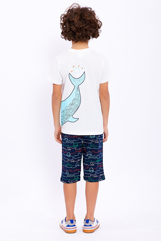 بدلة كابري كريمية للأولاد من روليبولي - 5