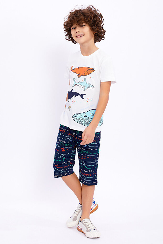 بدلة كابري كريمية للأولاد من روليبولي - 2