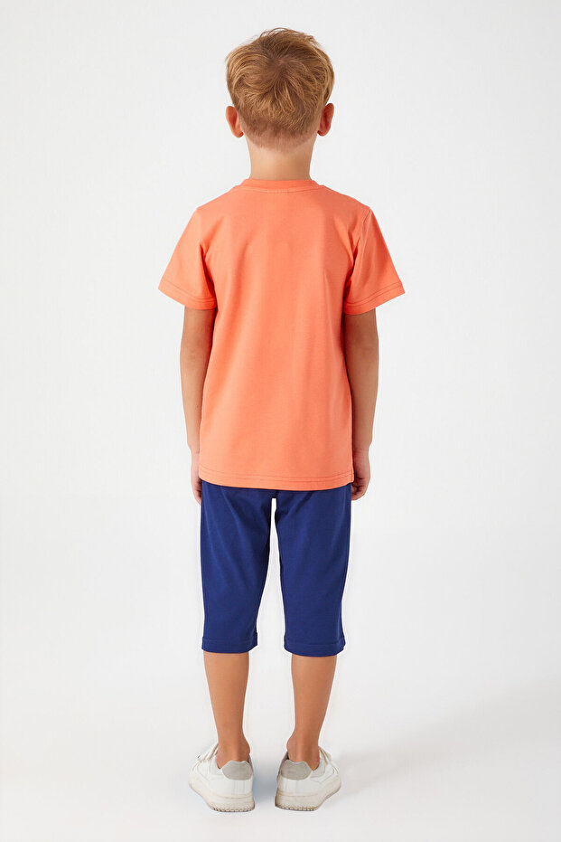 بدلة كابري برتقالية للأولاد من روليبولي - 6