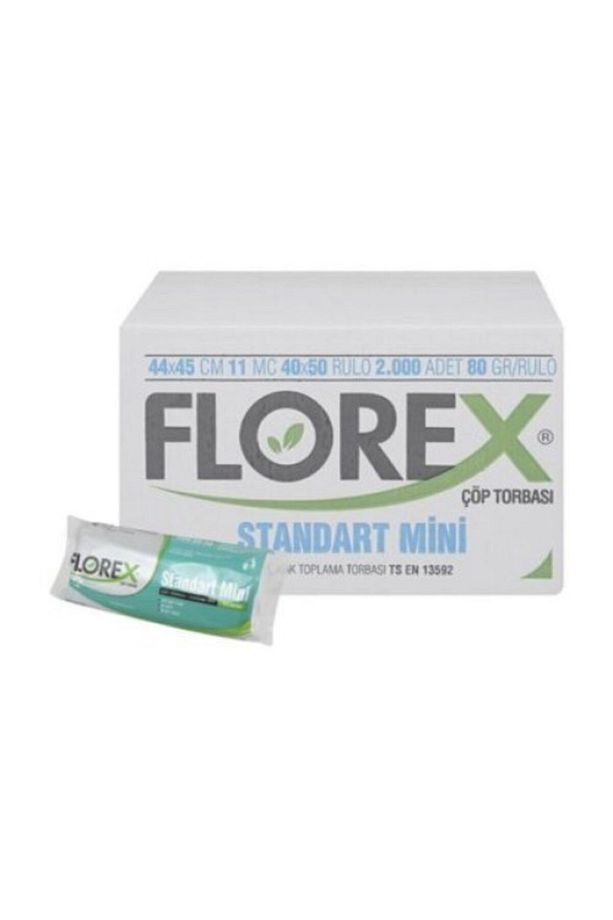 Standart Mini Boy Şeffaf Çöp Poşeti X 50 Rulo / 1 Koli - 1
