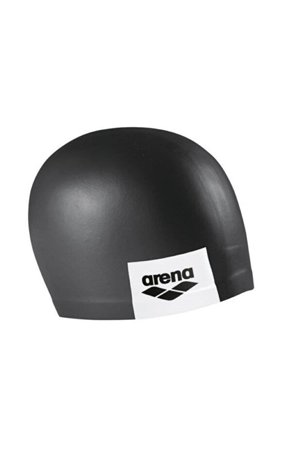 Logo Molded Cap Gray Swimming Cap 001912202