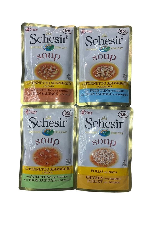 Soup Kedi Çorbası Karışık Paket 4x85gr - 1