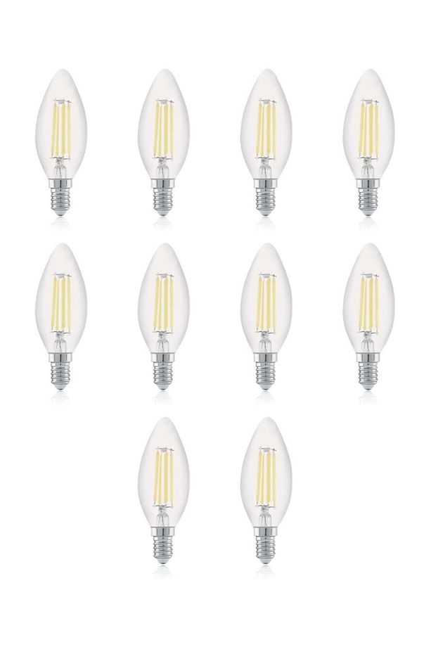 Aydınlatma 4w E14 Rustik Led Ampul 10'lu Paket Günışığı - 1