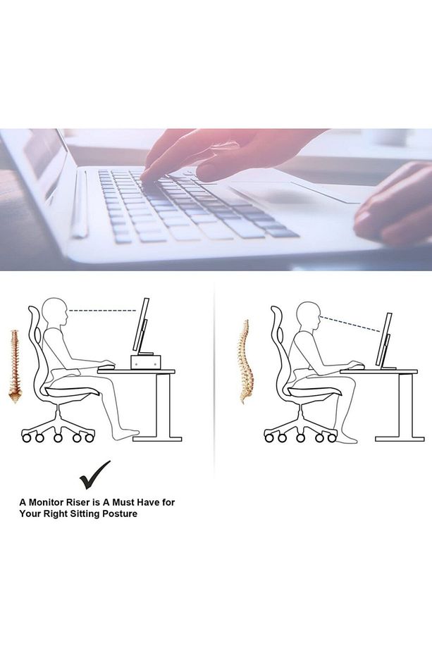 Sally Safir Monitör Yükseltici Laptop Standı - 4