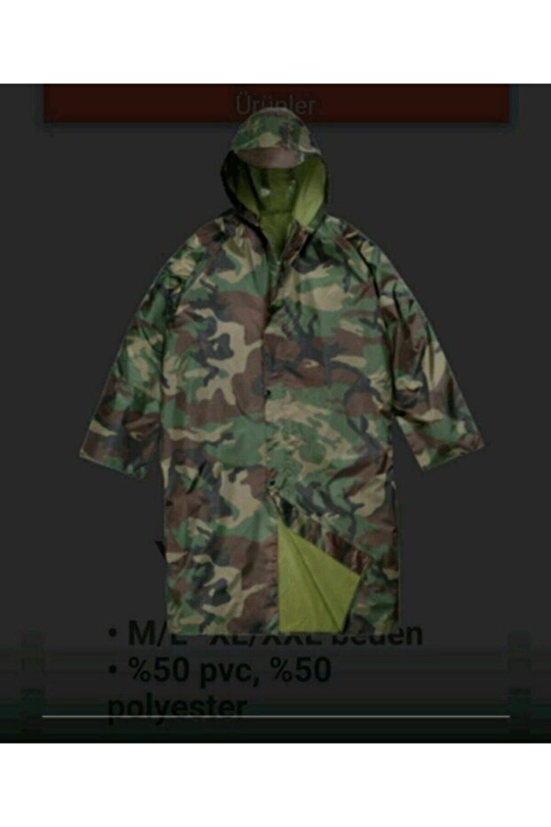 Avcı Uzun Yağmurluk - 1