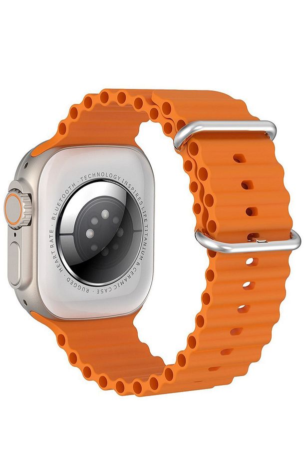 Gri Ultra 2 Watch 9 Pro Plus Max Akıllı Saat Ultra Android & Ios Uyumlu Akıllı Saat - 6