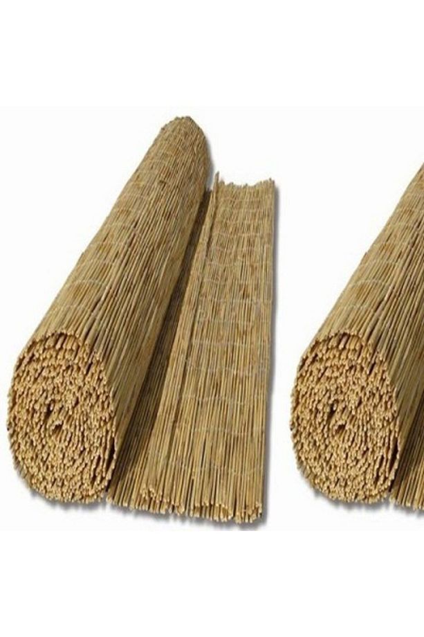 1,50 Metre X 2,50 Metre Hasır Çit Rulo Çit Bahçe Çit Balkon Çit Saz Kamış - 1