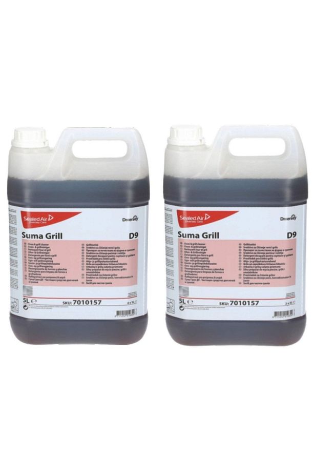 Suma Grill D9 Fırın Ve Izgara Temizleme Maddesi 2 X 5 L - 1